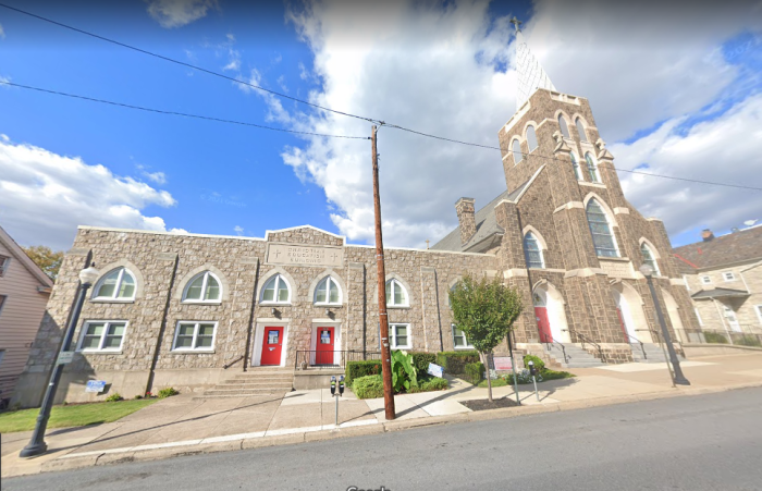 St. John's Windish Evangelical Lutheran Church at 617 E 4th St, Bethlehem, Pa., 18015.