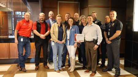 Patriot Mobile at the Grapevine Police Department in Grapevine, Texas.