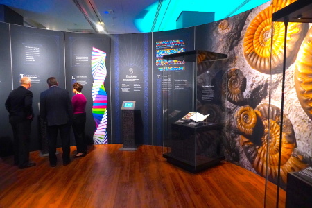 The Museum of the Bible opens its new exhibition titled “Scripture and Science: Our Universe, Ourselves, Our Place" on Jan. 19, 2023, in Washington, D.C. 