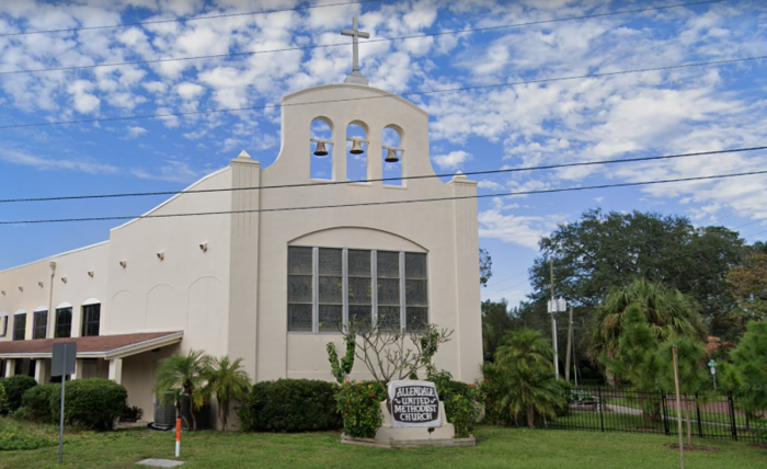 Allendale United Methodist Church in St. Petersburg, Florida. 