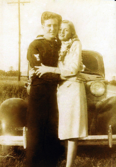 Roy Jernigan and his late wife, Lizzie.