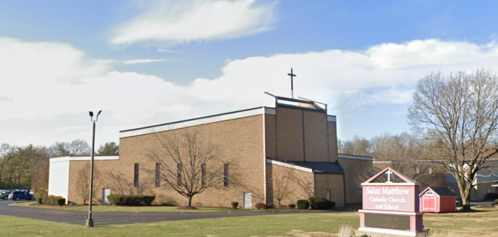 St. Matthew's Catholic Church and School in Indianapolis, Indiana. 