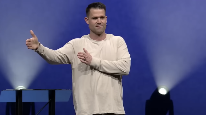 Josiah Jones, young adult director of volunteers for Watermark Community Church in Dallas, Texas.