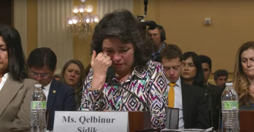 Qelbinur Sidik joins another survivor of Chinese concentration camps and several experts to testify before the House Select Committee on the Chinese Communist Party on March 23, 2023.