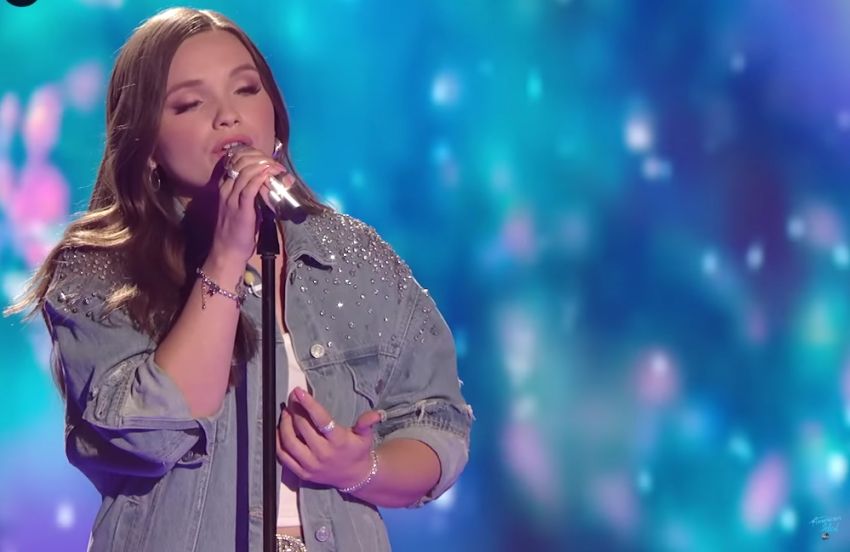 "American Idol" contestant Megan Danielle sings "Thank God I Do" in an episode that aired April 24, 2023. 