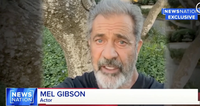 Mel Gibson makes a plea for Mark Swidan on NewsNation, 2023