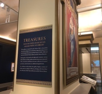 The Museum of the Bible's exhibit “A Journey of Faith: The Seven Pilgrim Churches of Rome' in Washington, D.C., May 11, 2023. 