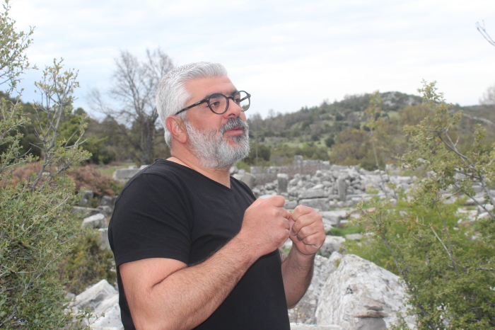 Ahmet Morel, an associate archeology professor has been working on the Adada site for some 20 years.
