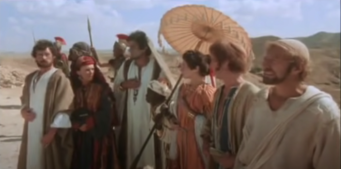 A scene from 'Monty Python's Life of Brian'