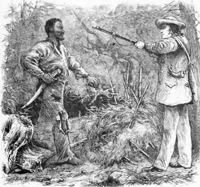 A 19th century depiction of the capture of Nat Turner, the enslaved preacher who led an anti-slavery rebellion in Virginia in 1831 that led to the deaths of around 55 whites. The subsequent crushing of the rebellion resulted in around 200 blacks being killed. 