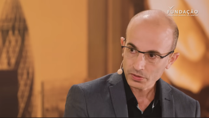 Yuval Harari in a video of a May 2023 interview.