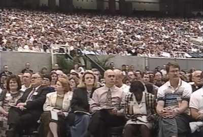 Messengers gathered for the Southern Baptist Convention Annual Meeting in Atlanta, Georgia, held June 20-22, 1995. 