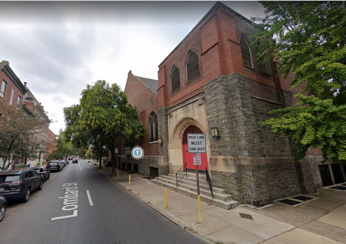 New Central Baptist Church on Lombard Street in Philadelphia, Pa., is at the center of a dispute between the church's pastor and former members.