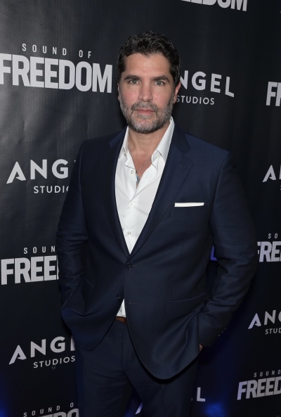 Producer and actor Eduardo Verástegui at the Miami premiere of 'Sound of Freedom,' June 22, 2023,