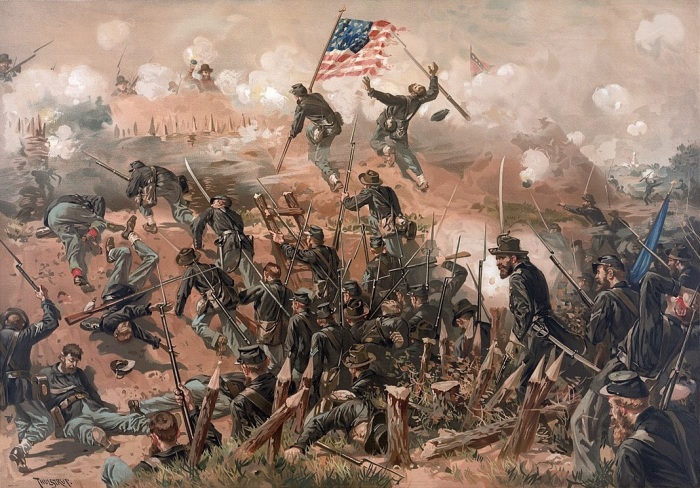 An attack performed during the siege of Vicksburg, Mississippi, which happened in the American Civil War. The city would fall to Union troops under General Ulysses S. Grant on July 4, 1863. 