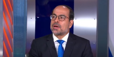 Nihad Awad, national executive director of the Council on American-Islamic Relations, speaking as part of an ABC panel on the 20th anniversary of 9/11 in 2021. 