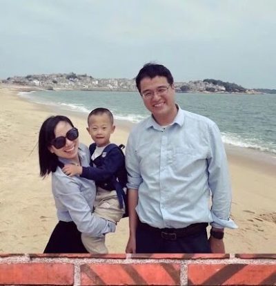 Pastor Yang Xibo with his family