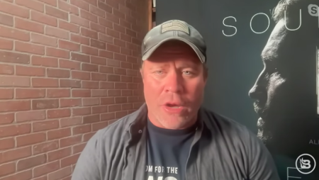 Tim Ballard during an appearance on the "Relatable" podcast.