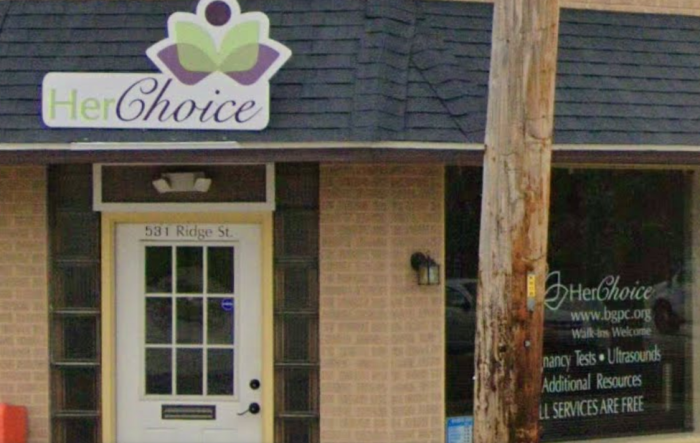 The HerChoice Pregnancy Center in Bowling Green, Ohio. 