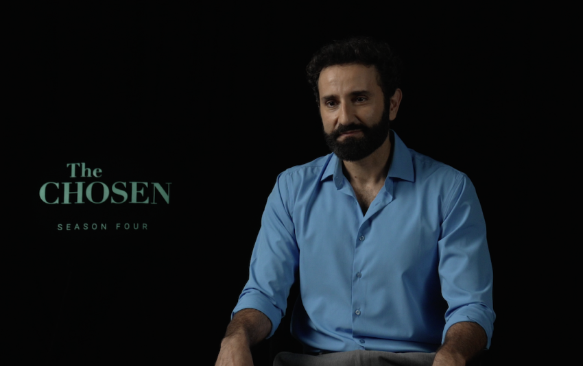 "The Chosen" actor Nick Shakoour, 2023