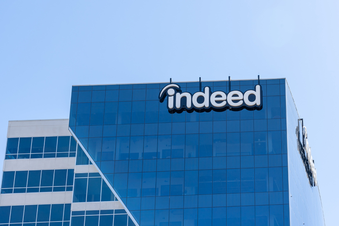 Indeed headquarters in Austin, Texas, March 18, 2022. 