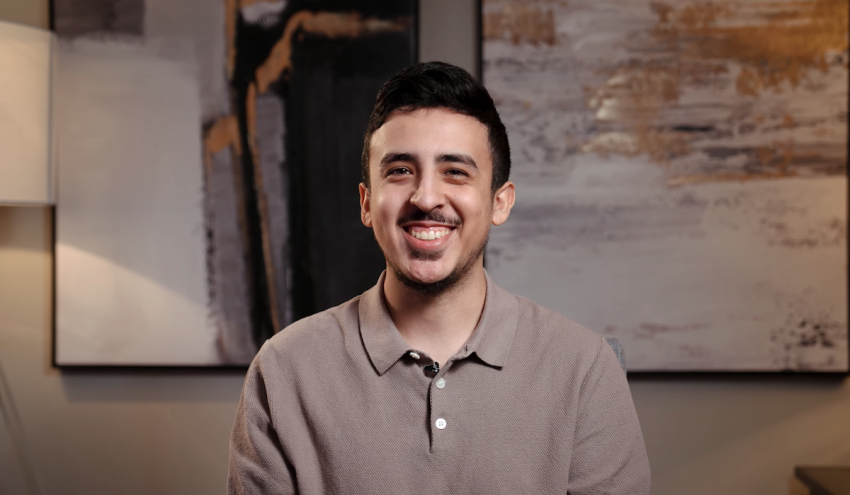 David Pauta shares his Christian testimony in a Sept. 5, 2023 episode of Delafé Testimonies.