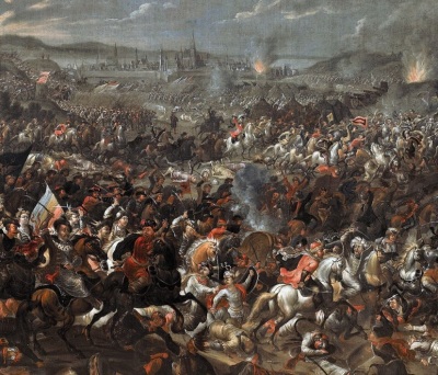 The 1683 Battle of Vienna, in which Christian European forces successfully relieved the besieged Austrian city from an Islamic Ottoman army. 