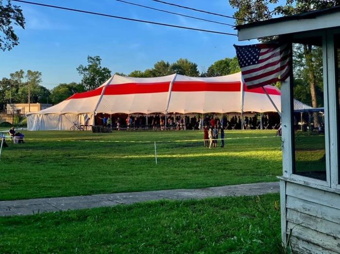 The Chicago District Camp Ground Association, Inc., also known as the Methodist Campground, is a 19th-century Christian ministry property that has hosted several revival events. 