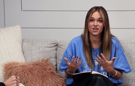 Sadie Robertson Huff addresses critics of her trip to Disney World in an Oct. 2, 2023 'Whoa That's Good' podcast episode.