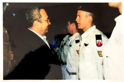 Yair Levi (right) served as a captain in Shayetet 13, a unit of the Israel Defense Forces.