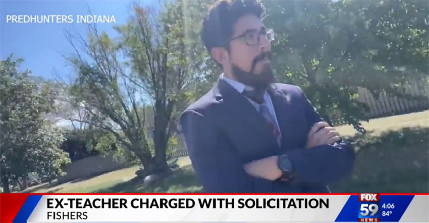 Stephen Ayon, 34, of Fishers Christian Academy in Fishers, Indiana.