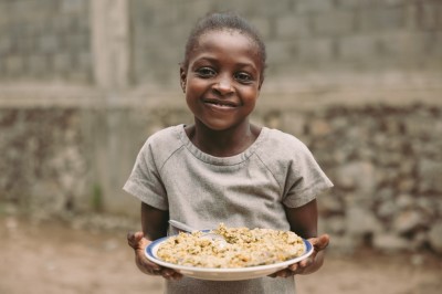 Rose Mirline, 10, attends Compassion’s child development program in Haiti. She wants to be an agronomist, an expert in the science of soil management and crop production, when she grows up.