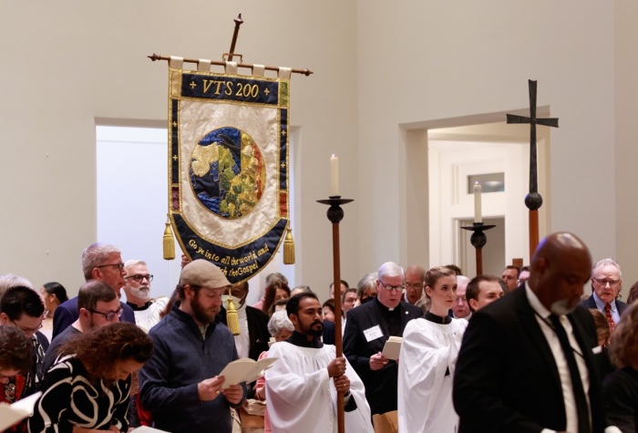 Virginia Theological Seminary of Alexandria, Virginia, holds a worship service to commemorate its Historic Bicentenary on October 14, 2023. 