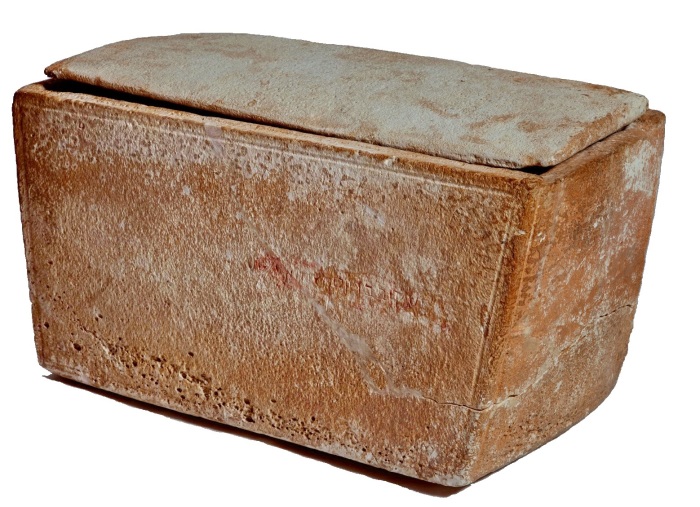 The centerpiece of the collection is the James Ossuary, a first-century limestone bone box with intact etchings that read “James, Son of Joseph, Brother of Jesus.”