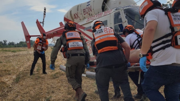 United Hatzalah volunteers offer emergency medical care in Israel.