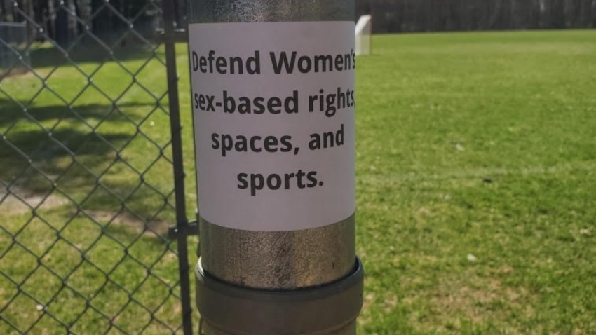 Oetjen said he was given three citations for alleged "graffiti and defacing property" because of his local stickering.