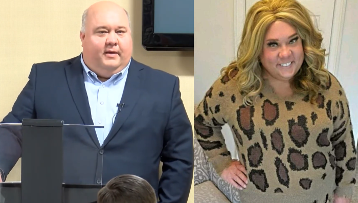 Mayor of Smiths Station, Alabama, F.L. 'Bubba' Copeland, who also serves as pastor of First Baptist Church of Phenix City, reportedly has a transgender persona named Brittini Blaire Summerlin. 