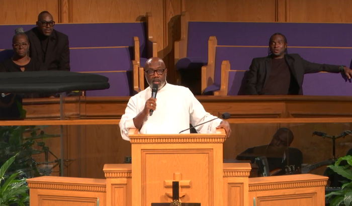 Terence Gray is the senior pastor of Saint Mark AME Orlando in Florida. 