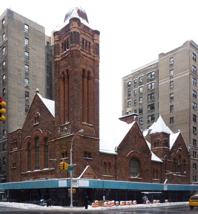 West-Park Presbyterian Church on Manhattan's Upper West Side in New York City