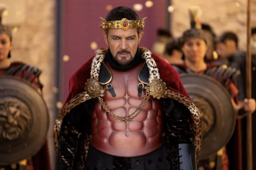 Antonio Banderas stars as King Herod in "Journey to Bethlehem."