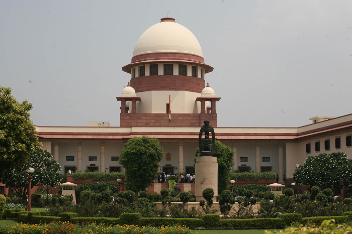 Supreme Court in New Delhi, India. 