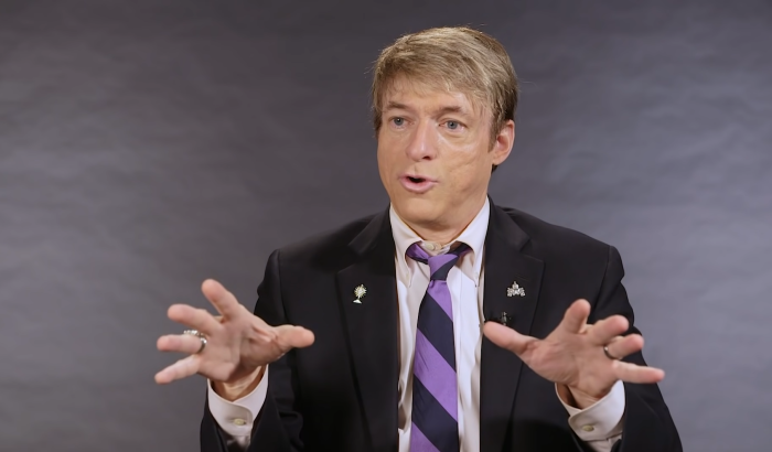 Michael Voris, 62, is president and founder of Saint Michael's Media which operates as a news website in Michigan under the officially-registered name of Church Militant.