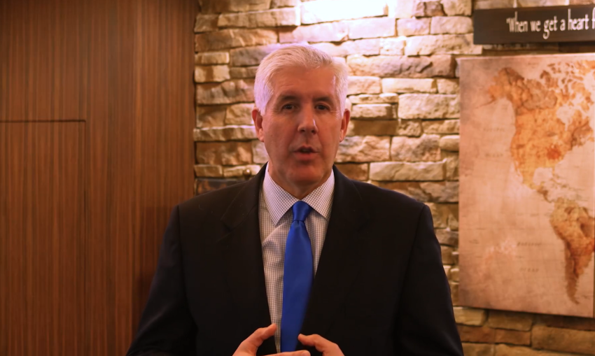 Pastor John Wilkerson of First Baptist Church of Hammond, Indiana, and president of Hyles-Anderson College.