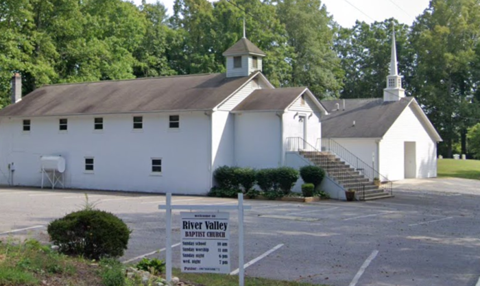 The River Valley Baptist Church in Morganton, North Carolina.