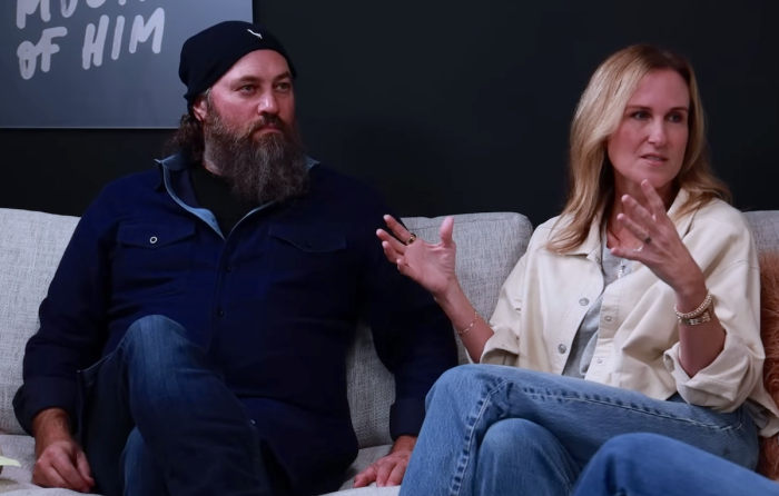 Willie and Korie Robertson of 'Duck Dynasty' speak on a 'WHOA That's Good' podcast episode that aired on Nov. 27, 2023.