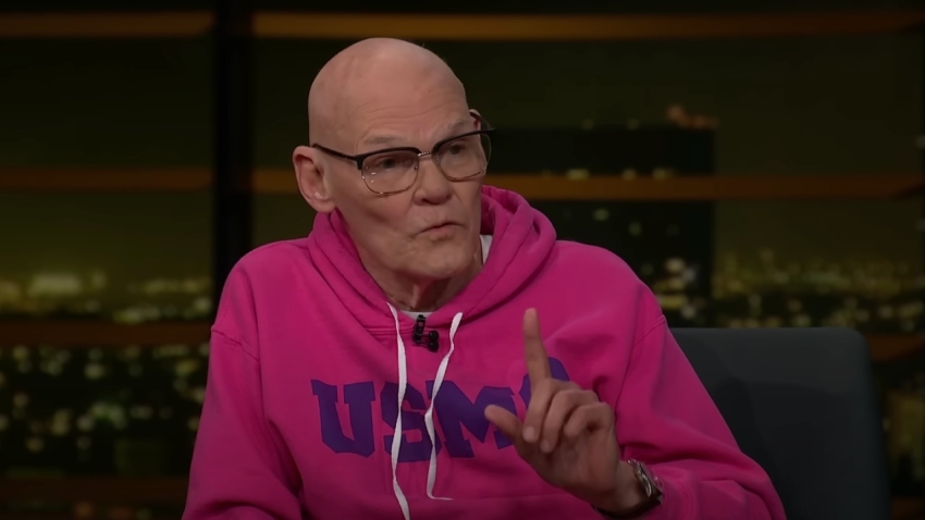 Democratic political strategist James Carville claimed that the worldview of House Speaker Mike Johnson, R-La., is "a bigger threat than al Qaeda to this country."