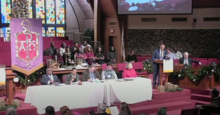 The Called Annual Conference Session of the Mississippi Conference of the United Methodist Church, which was held at Anderson United Methodist Church of Jackson, Mississippi, on Saturday, Dec. 9, 2023.