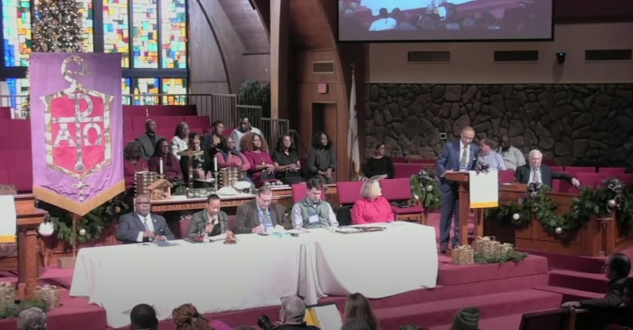 The Called Annual Conference Session of the Mississippi Conference of the United Methodist Church, which was held at Anderson United Methodist Church of Jackson, Mississippi, on Saturday, Dec. 9, 2023. 
