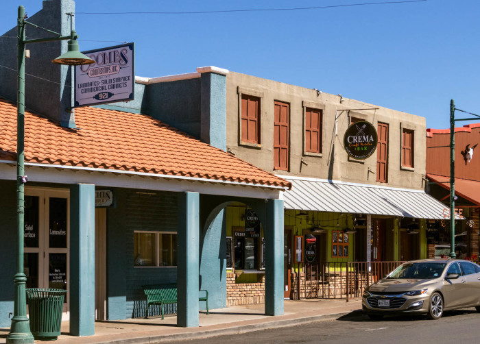 Main Street in Cottonwood, Arizona. 