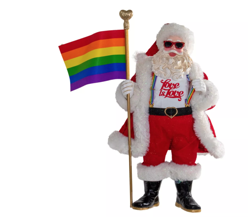 "Gay Santa" being sold by Target stores
